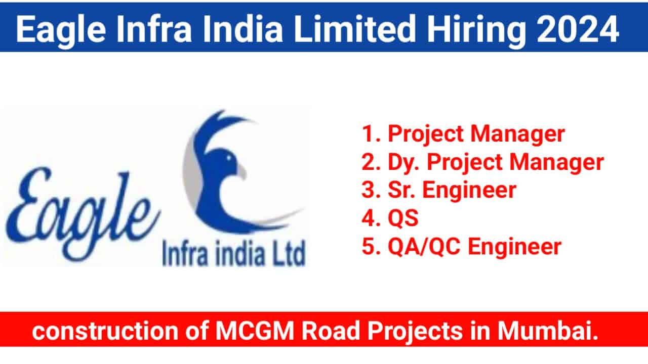 Eagle Infra India Limited Hiring 2024