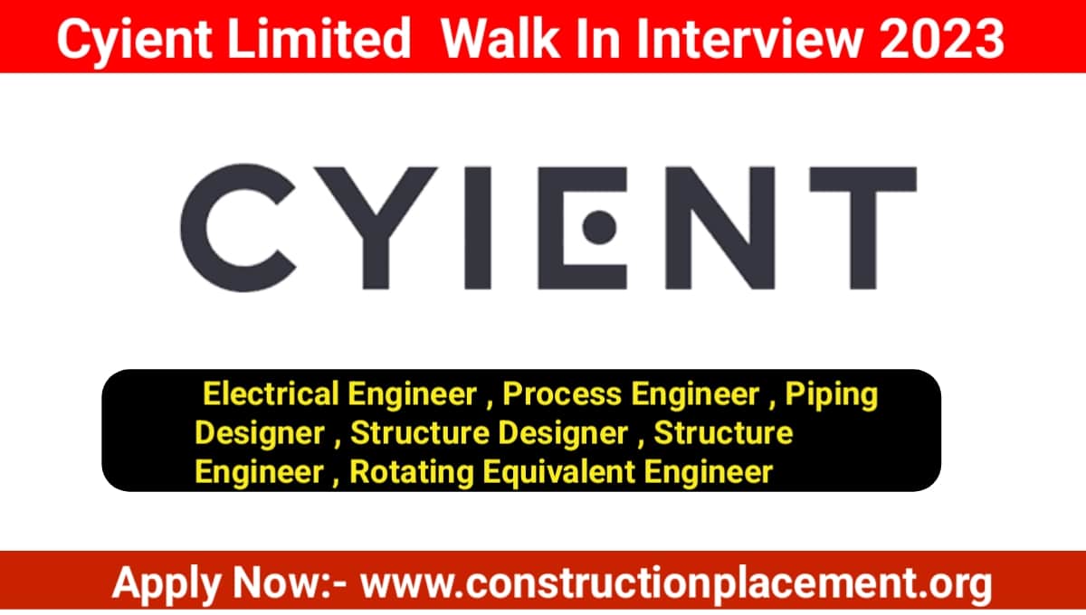 Cyient Ltd Mega Walk In Interview