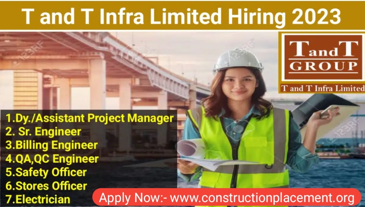 T and T Infra Limited New Opening 2023