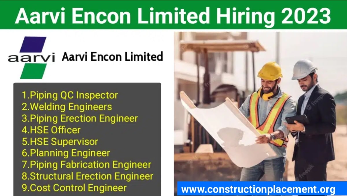 Aarvi Encon Limited New Opening August 2023