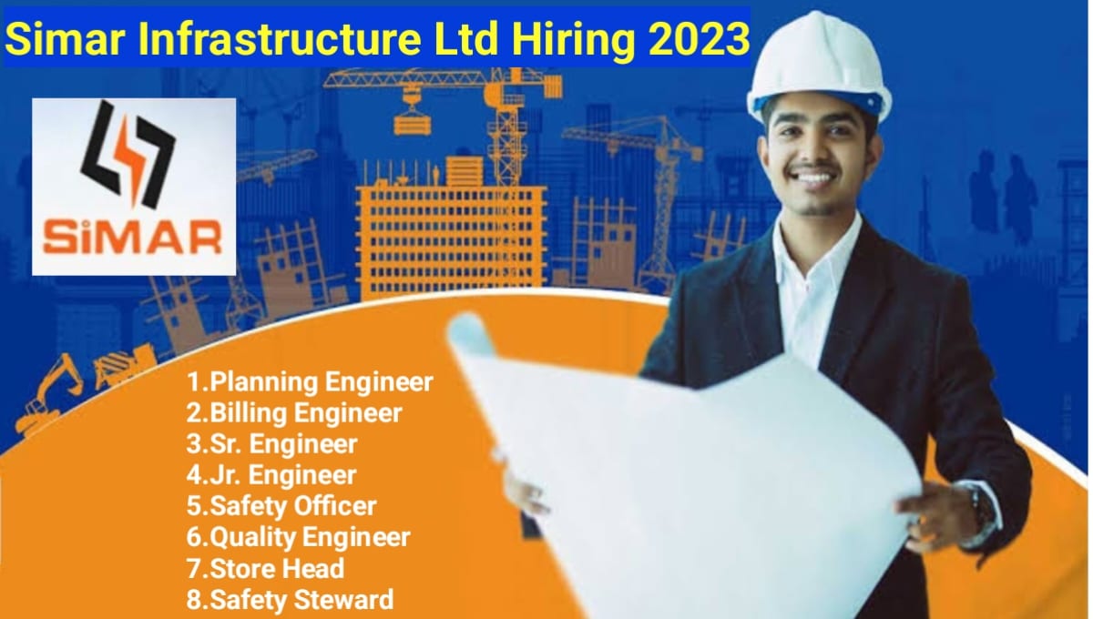 Simar Infrastructure Ltd latest Vacancy 2023