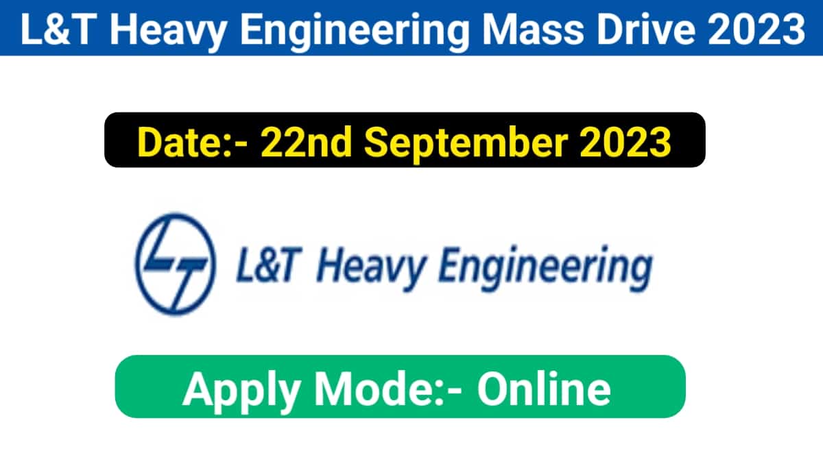 L&T Heavy Engineering Mass Drive