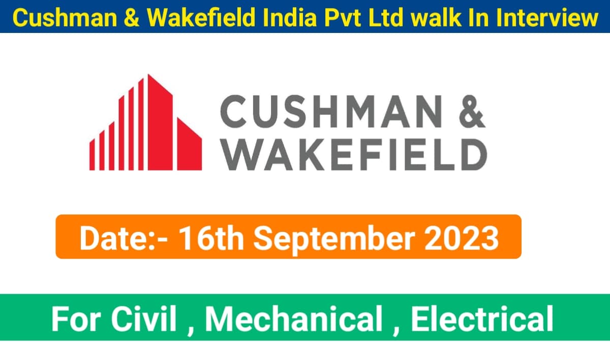 Cushman & Wakefield India Pvt Ltd walk In Interview