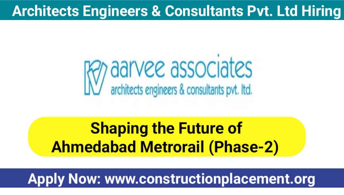 Architects Engineers & Consultants Pvt. Ltd Hiring