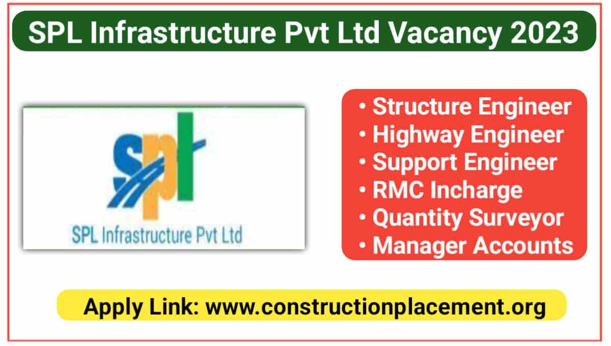 SPL Infrastructure Pvt Ltd New Opening 2023