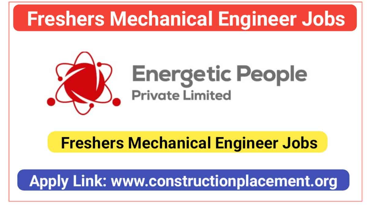 Freshers Mechanical Engineer Jobs