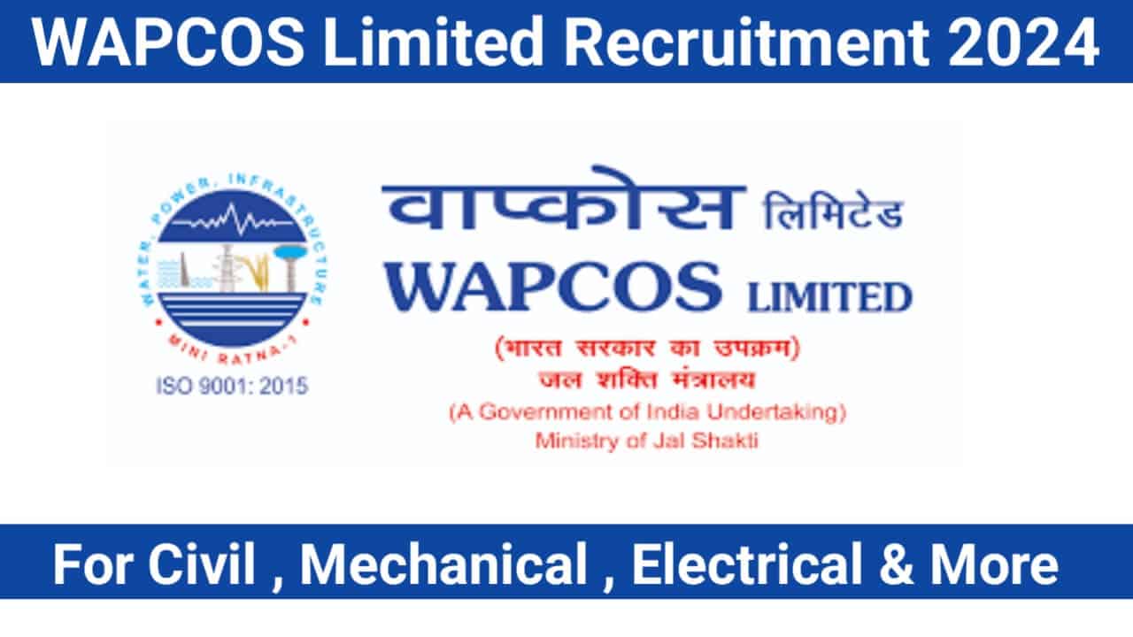 WAPCOS Limited Recruitment 2024