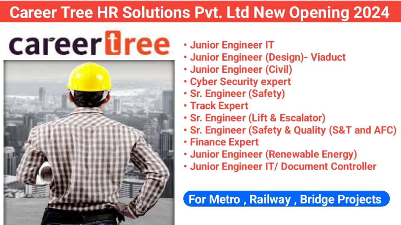 Career Tree HR Solutions Pvt. Ltd New Opening 2024