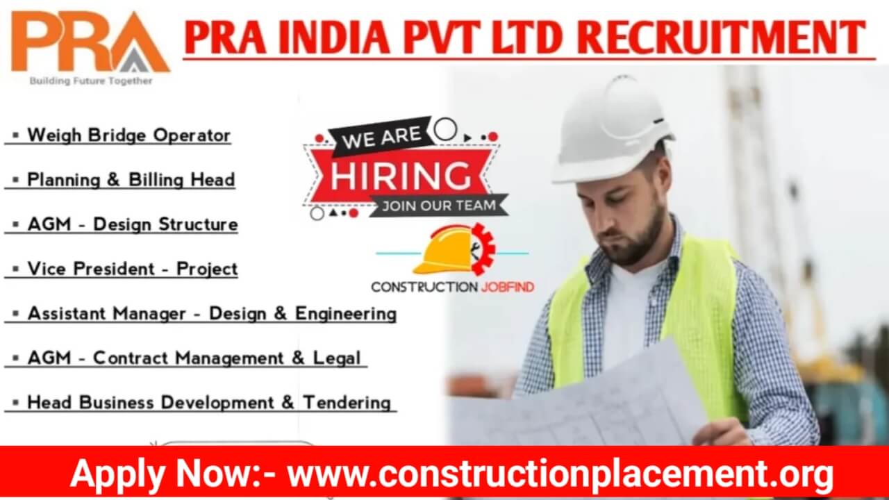PRA India Pvt Ltd Multiple Positions Hiring 2024