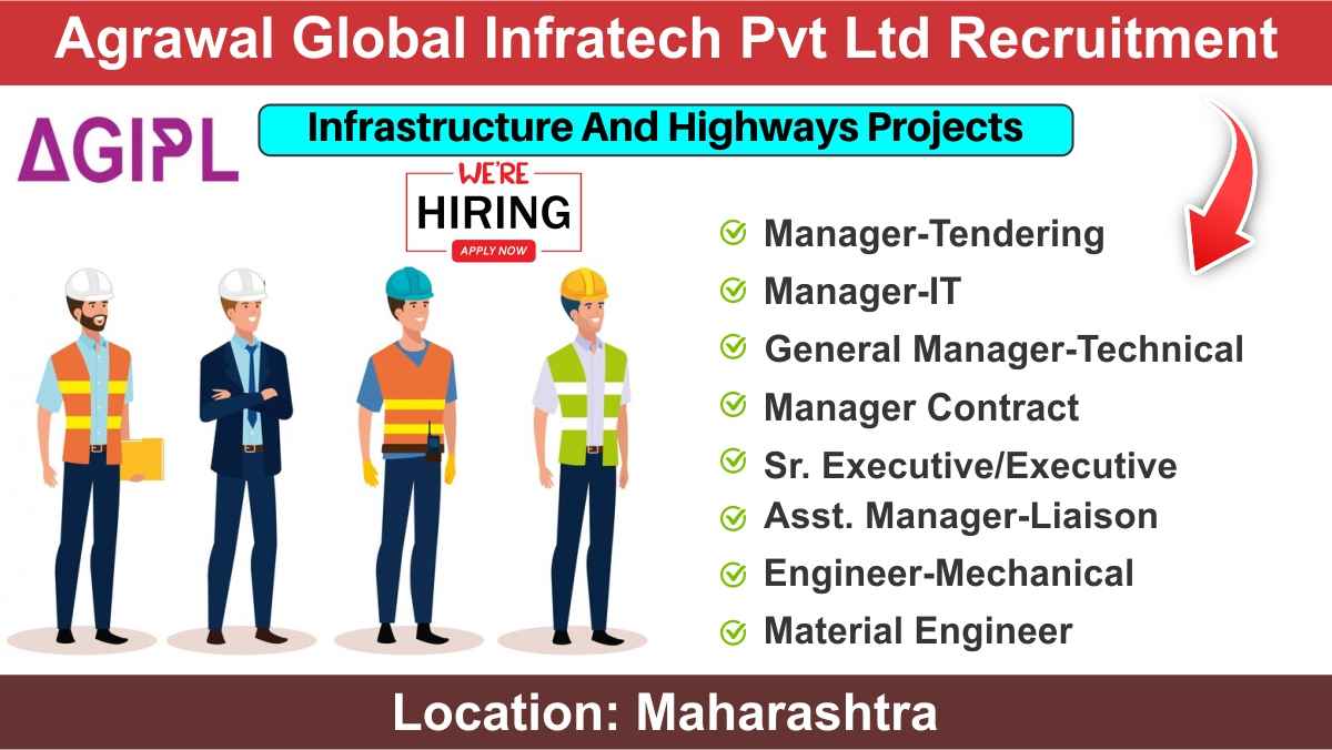 Agrawal Global Infratech Pvt Ltd Recruitment