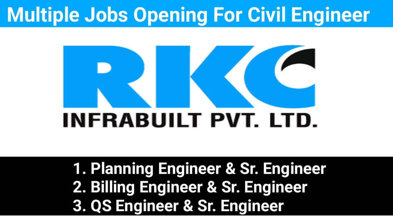Multiple Jobs Opening For Civil Engineer