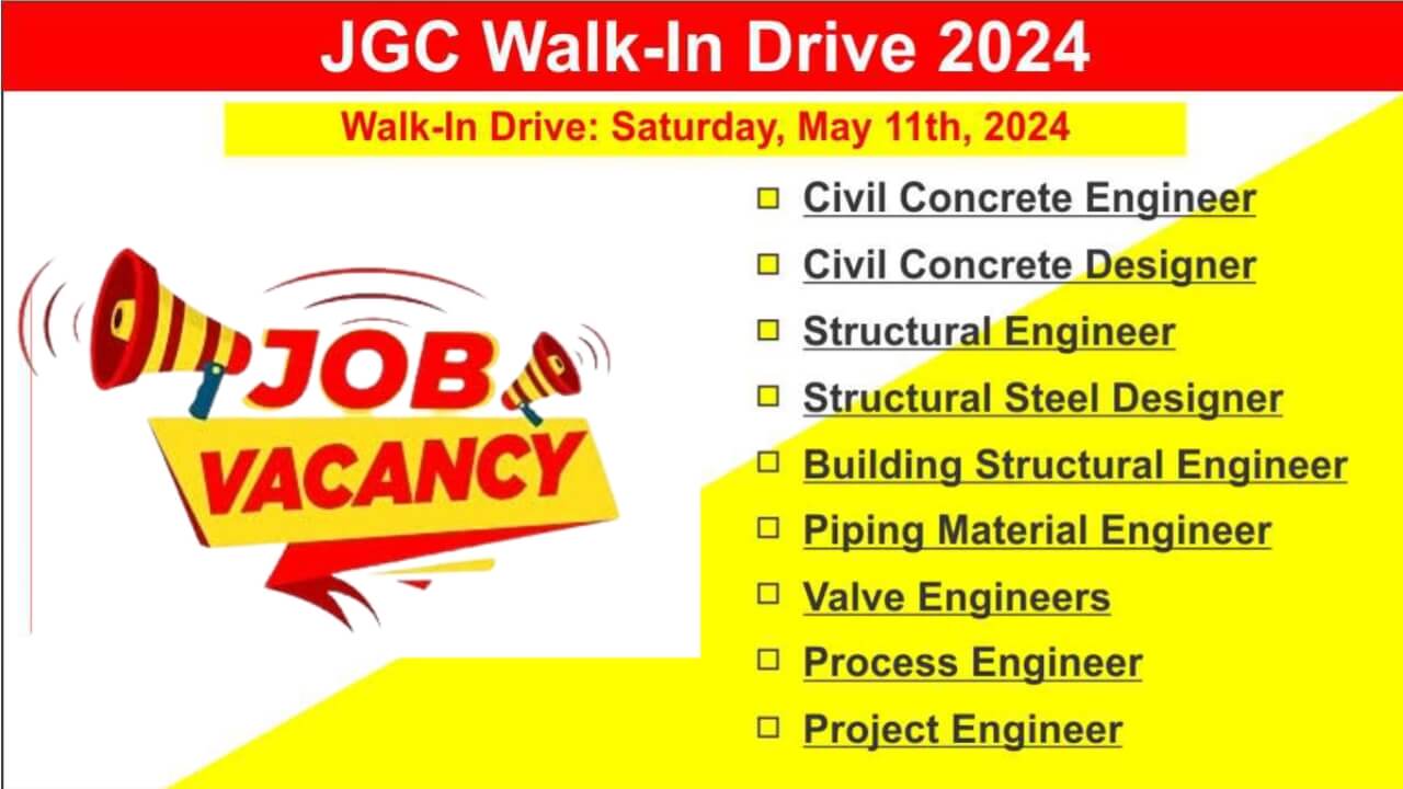 JGC Holdings Corporation Walk-In Interview 2024
