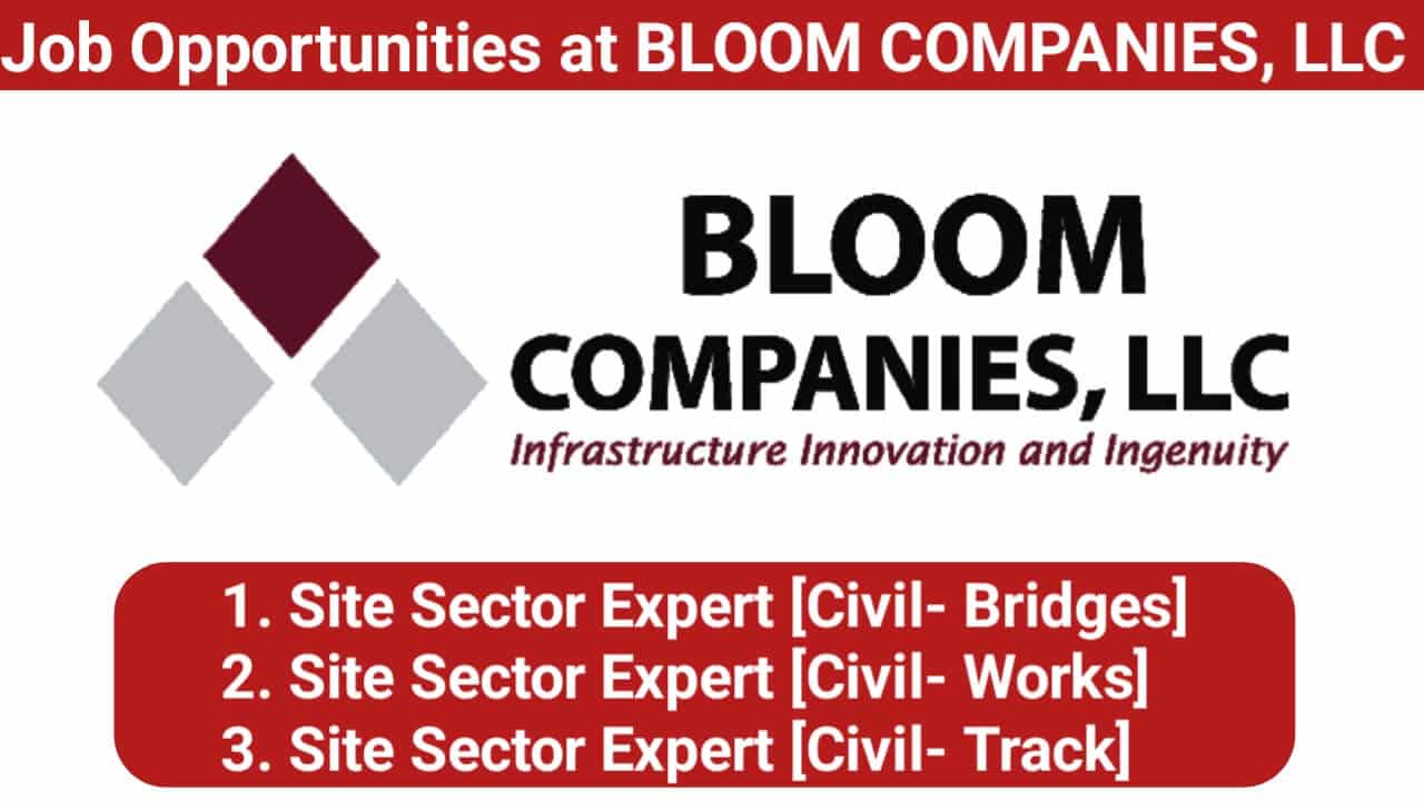Job Opportunities at BLOOM COMPANIES, LLC
