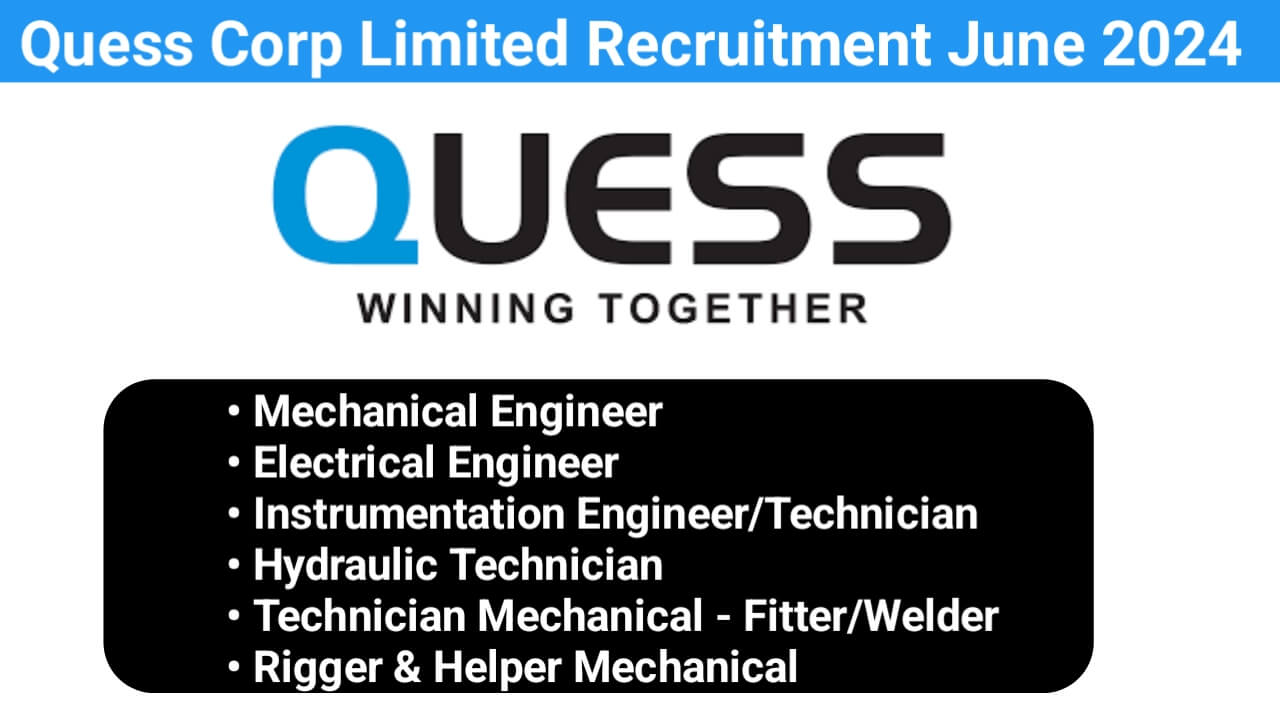 Quess Corp Limited Recruitment June 2024