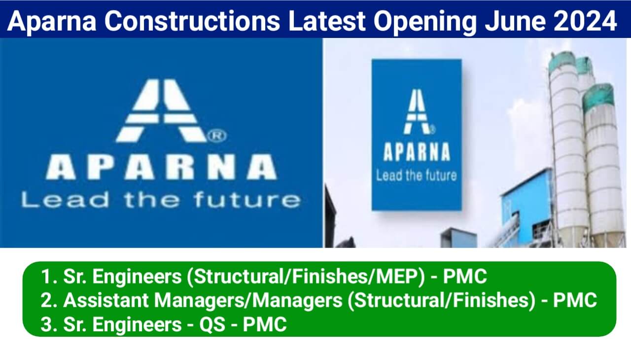 Aparna Constructions Latest Opening June 2024