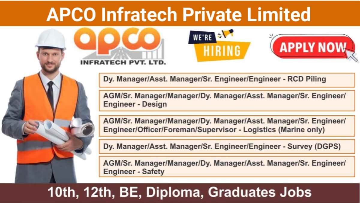 APCO Infratech Pvt. Ltd New Opening 2024