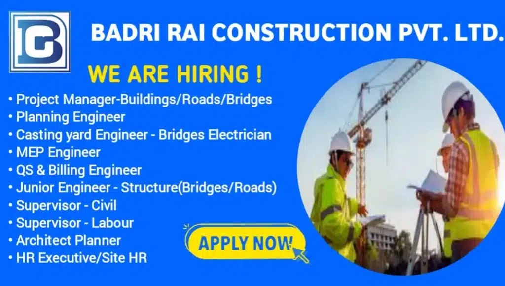 Badri Rai Construction Pvt Ltd New Opening 2024