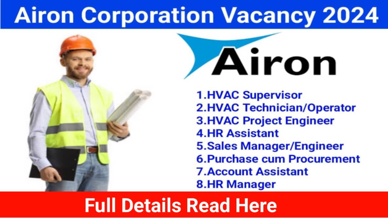 Airon Corporation New Opening July 2024