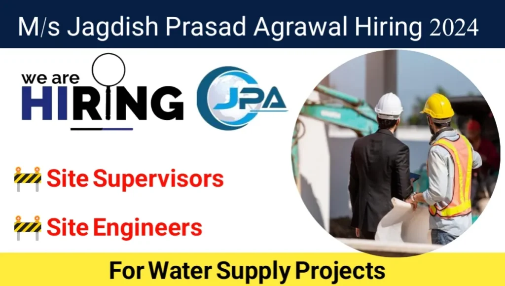 Water Supply Project Jobs Near Me