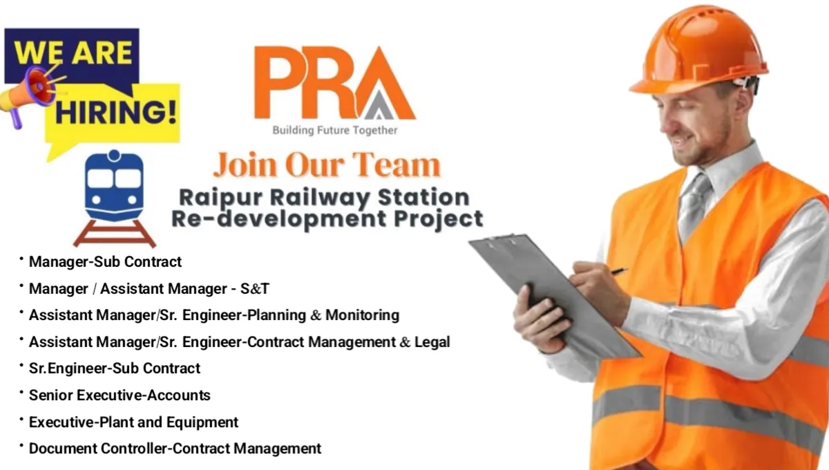 PRA India Private Limited Latest Vacancy 2024 | Today Latest Construction Jobs