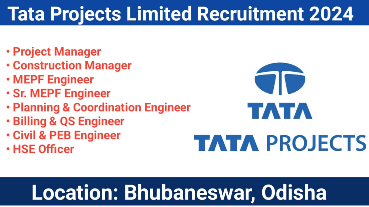 Tata Projects Limited Recruitment 2024