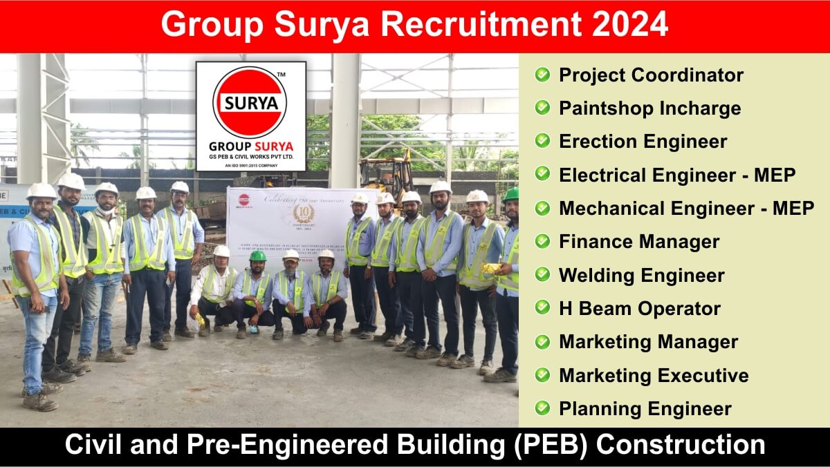 Group Surya Hiring August 2024