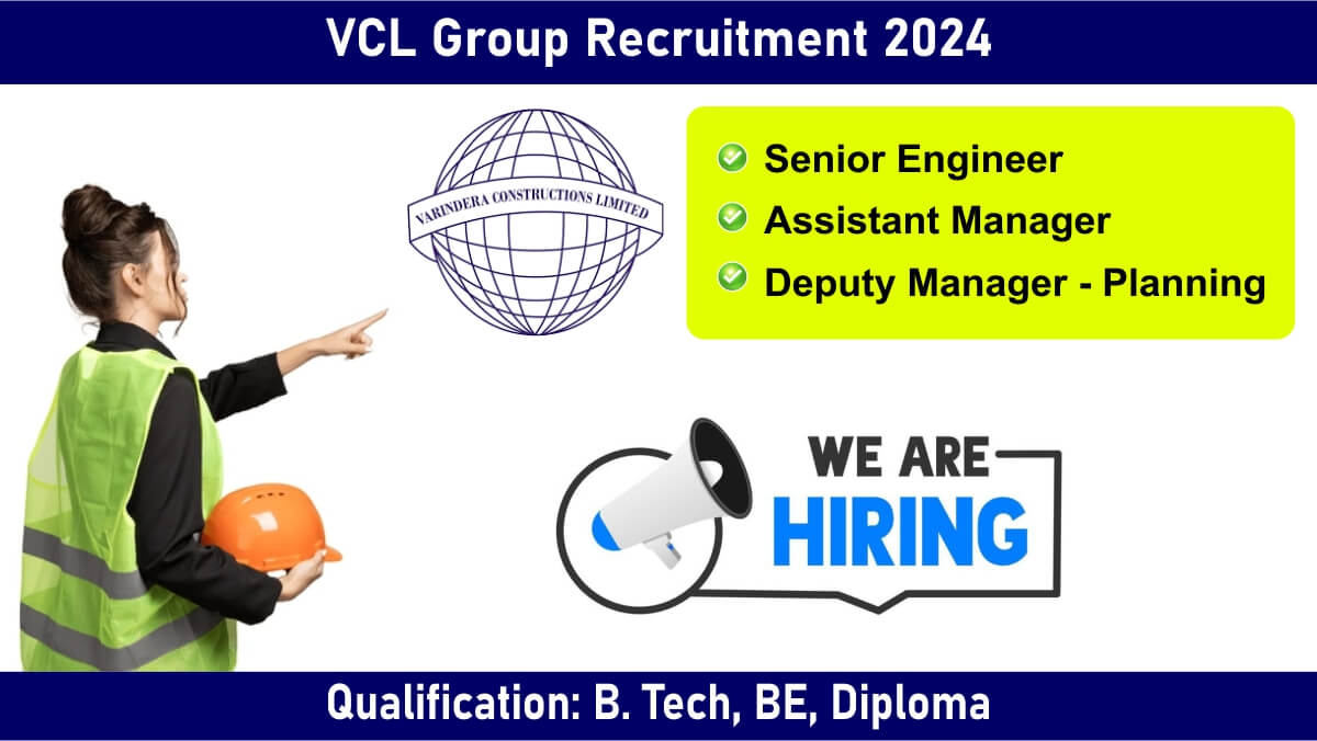 VCL Group Recruitment 2024