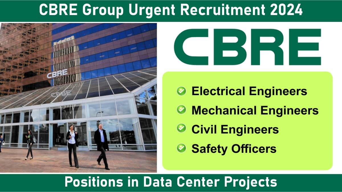 CBRE Group Urgent Recruitment 2024