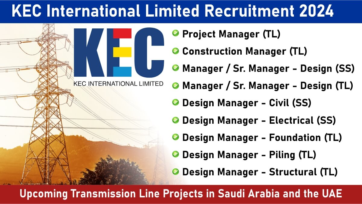 KEC International Limited Recruitment 2024