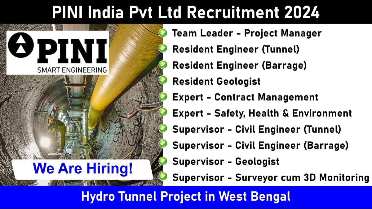 PINI India Pvt Ltd Recruitment 2024