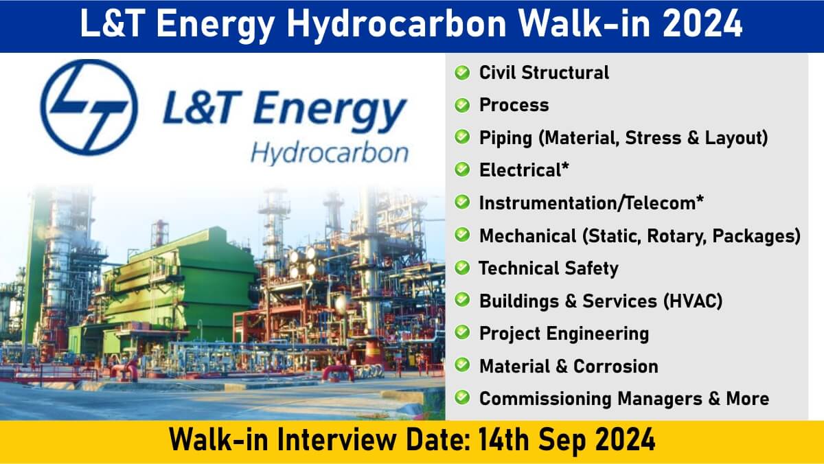 L&T Energy Hydrocarbon Walk-in 2024