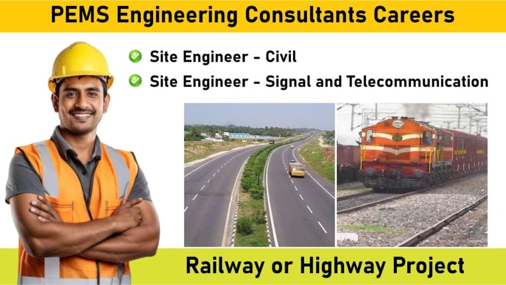 PEMS Engineering Consultants Urgent Hiring 2024 | Site Engineer Jobs Near Me