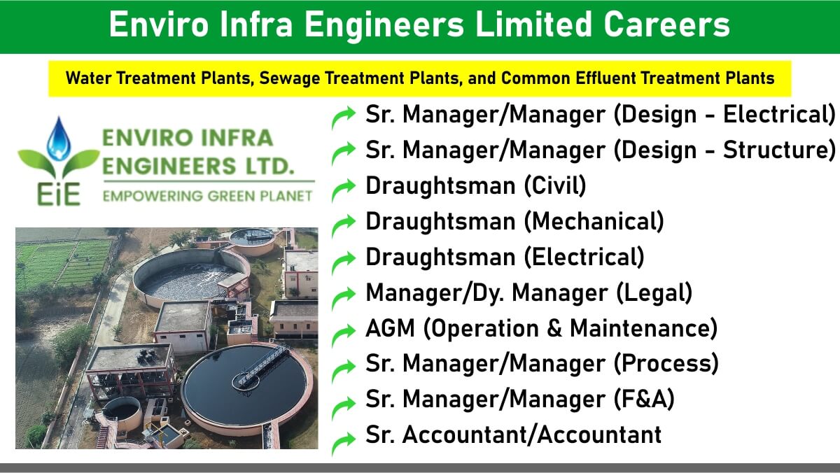 Enviro Infra Engineers Limited Careers