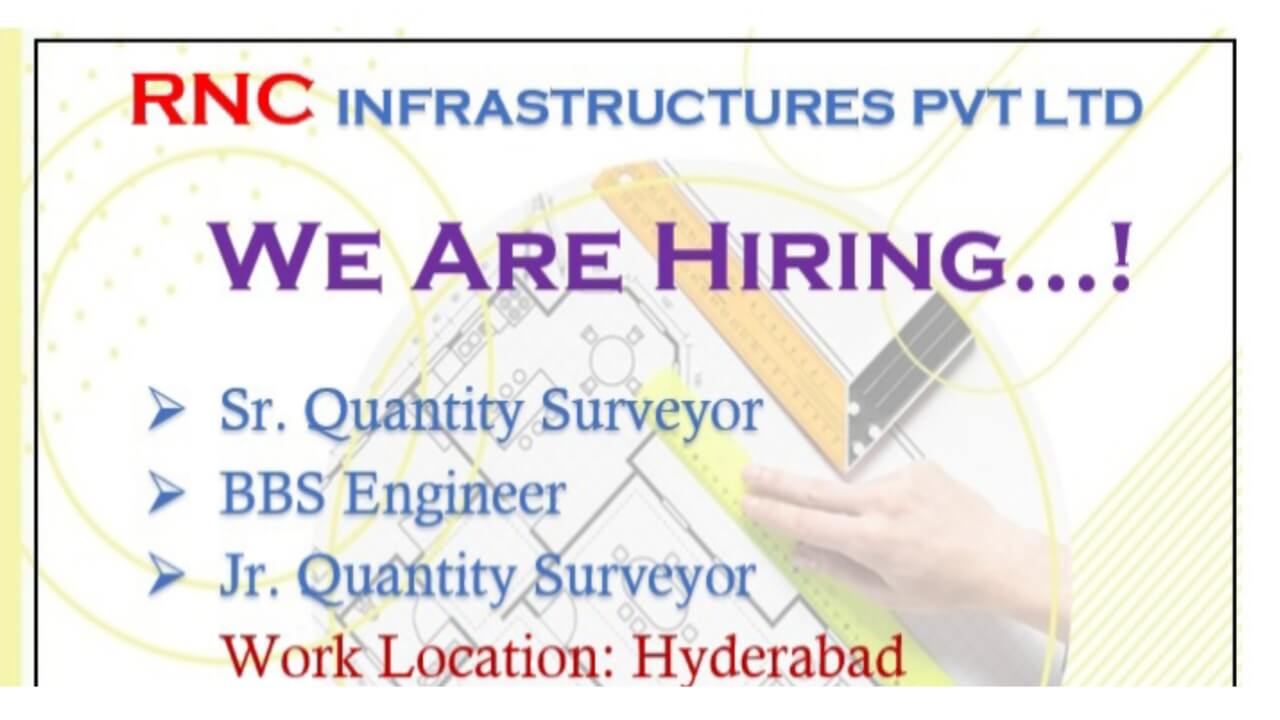 RNC Infrastructures Pvt. Ltd Hiring 2024