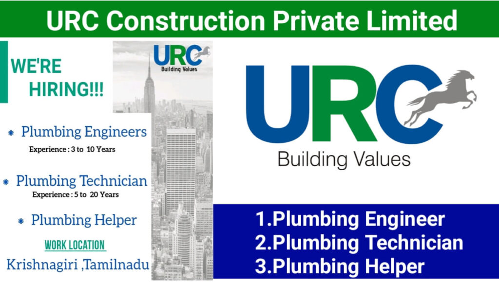 URC Construction (P) Ltd Urgent Hiring 2024