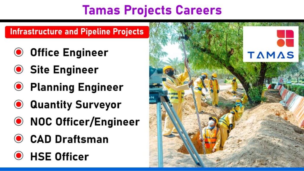 Tamas Projects Recruitment 2025 | Construction Jobs In Al Ain, UAE