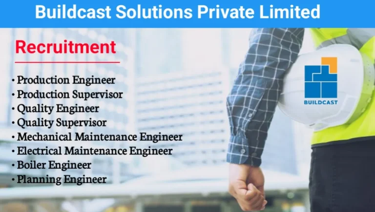 Buildcast Solutions Pvt Ltd Walk-In Interview 2025 | Date: 24th & 25th May 2025