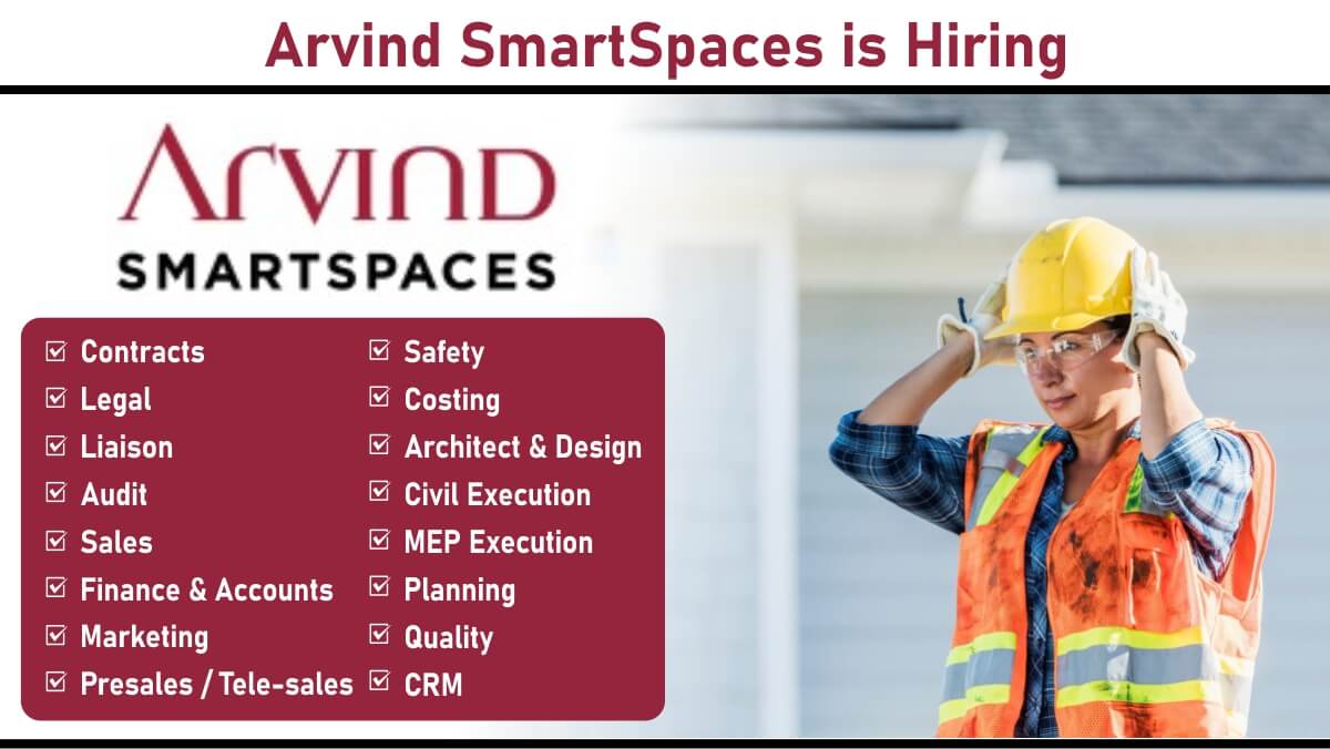 Arvind SmartSpaces is Hiring