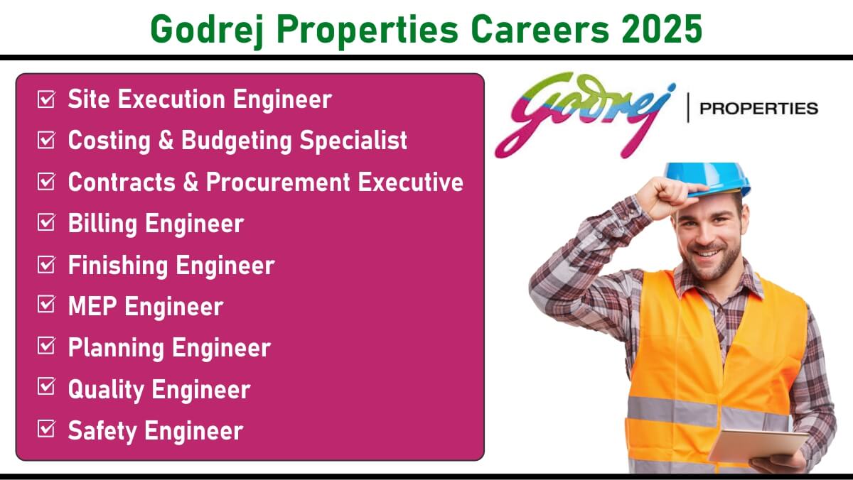 Godrej Properties Careers 2025: Empowering Diversity in Real Estate | Jobs in Pune | Apply Now