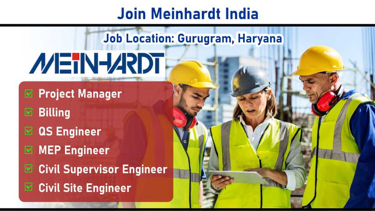 Join Meinhardt India: Hiring for Township Development Project | Gurugram