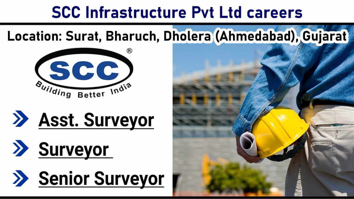 SCC Infrastructure Pvt Ltd careers | Dholera building project recruitment