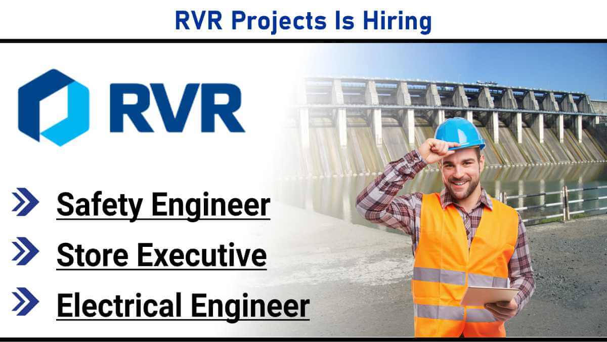 RVR Projects Is Hiring | Safety, Store & Electrical Roles Open