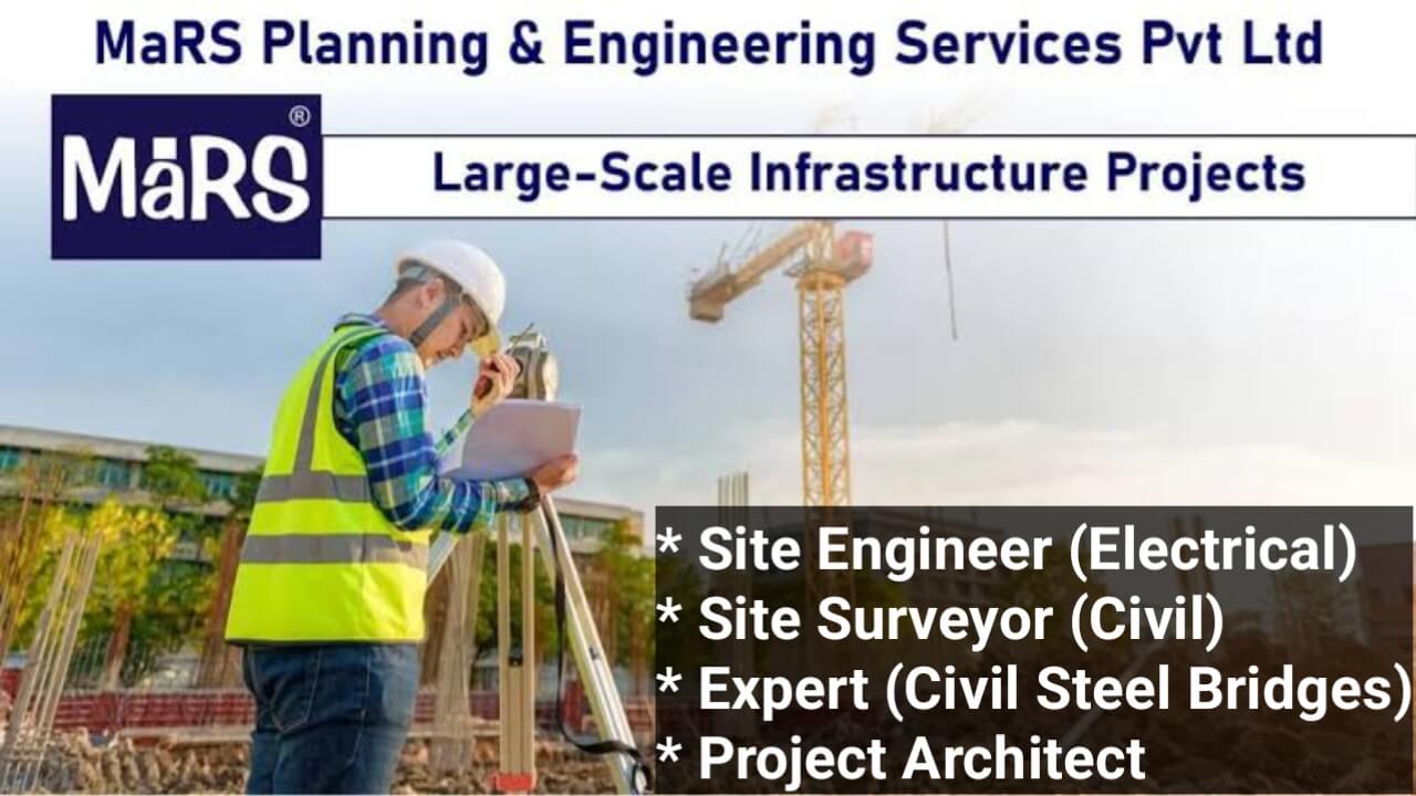 MaRS Planning and Engineering Services Pvt. Ltd Hiring 2025 | For Ranchi Railway Project