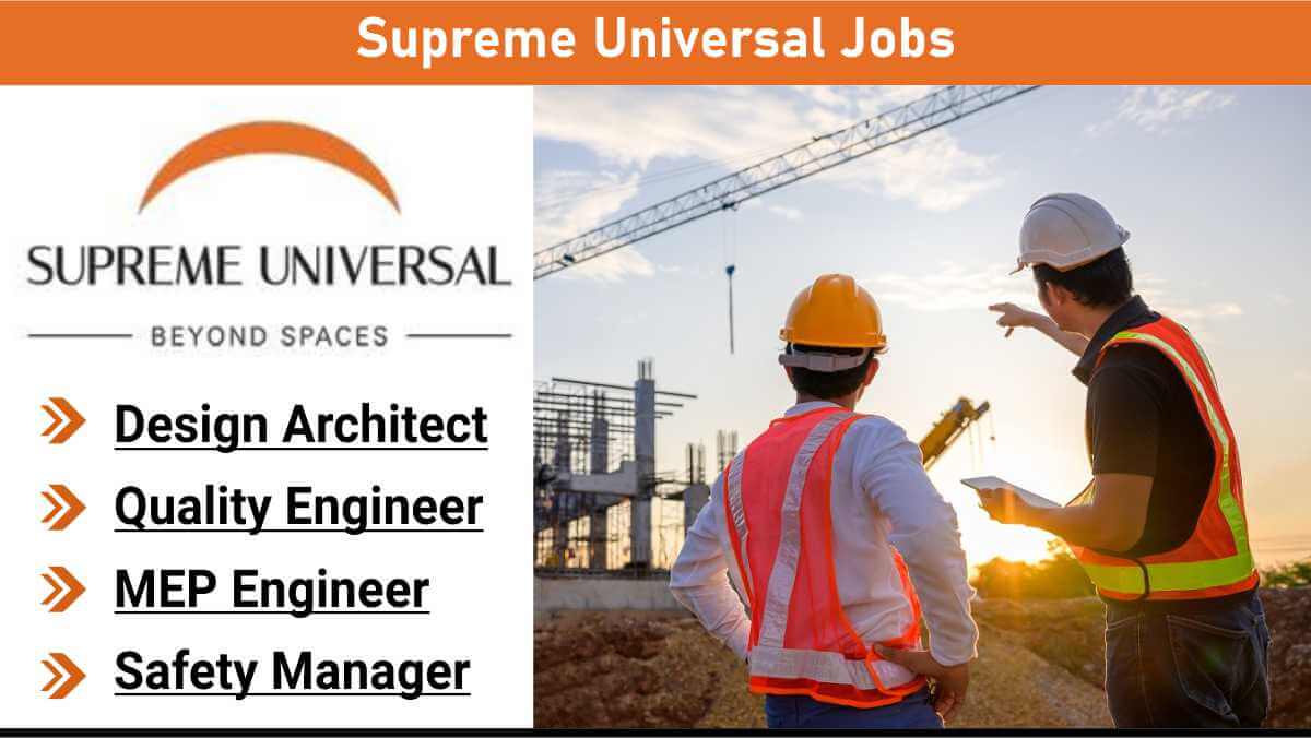 Supreme Universal Jobs | Bandra & Chembur Hiring | Apply Now