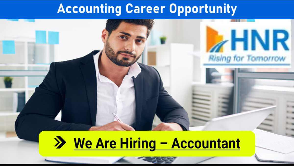 Accounting Career Opportunity | HNR Infrabuild Pvt. Ltd. | Gurgaon HO
