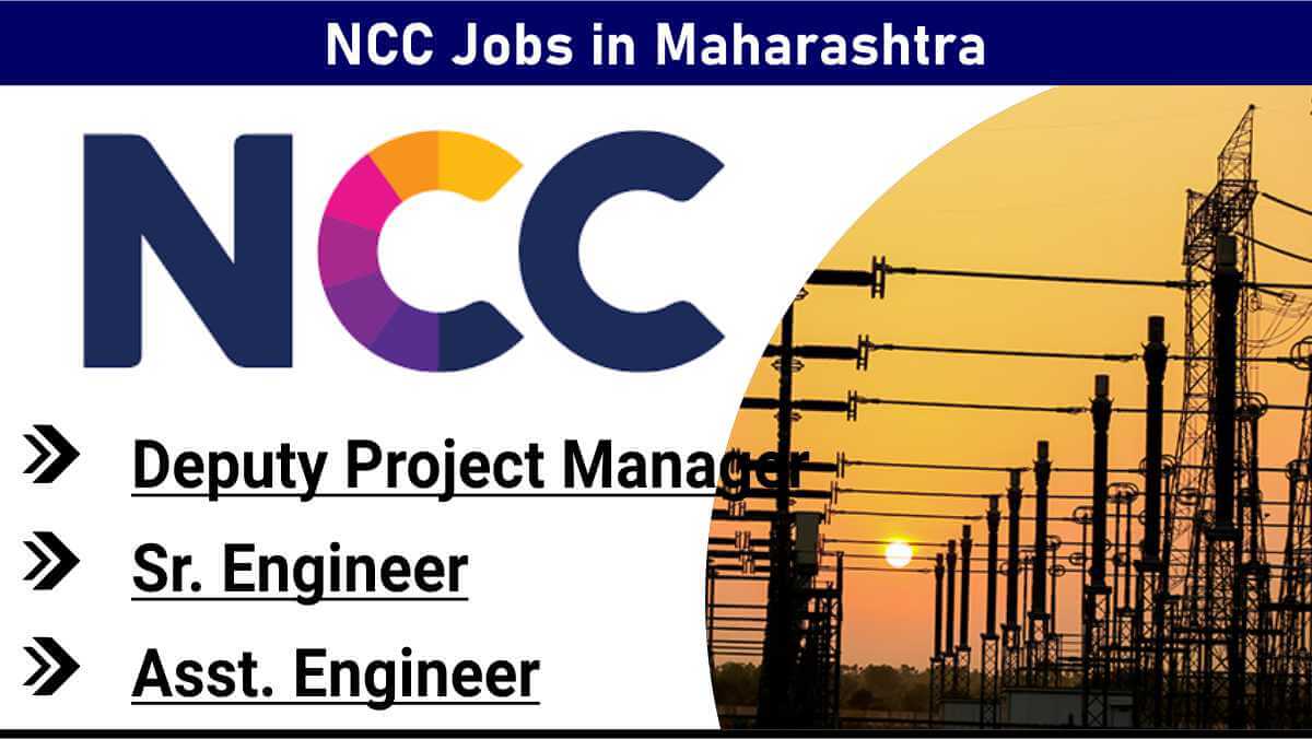 NCC Jobs in Maharashtra | AMISP MSEDCL / RDSS Project Recruitment