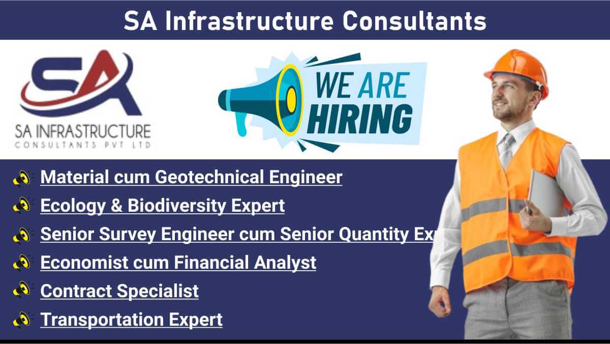 SA Infrastructure Consultants | High-Level Career Opportunities | Apply Now
