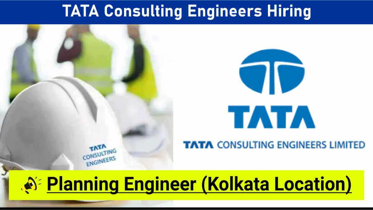 TATA Consulting Engineers Jobs | IT Commercial Project Hiring