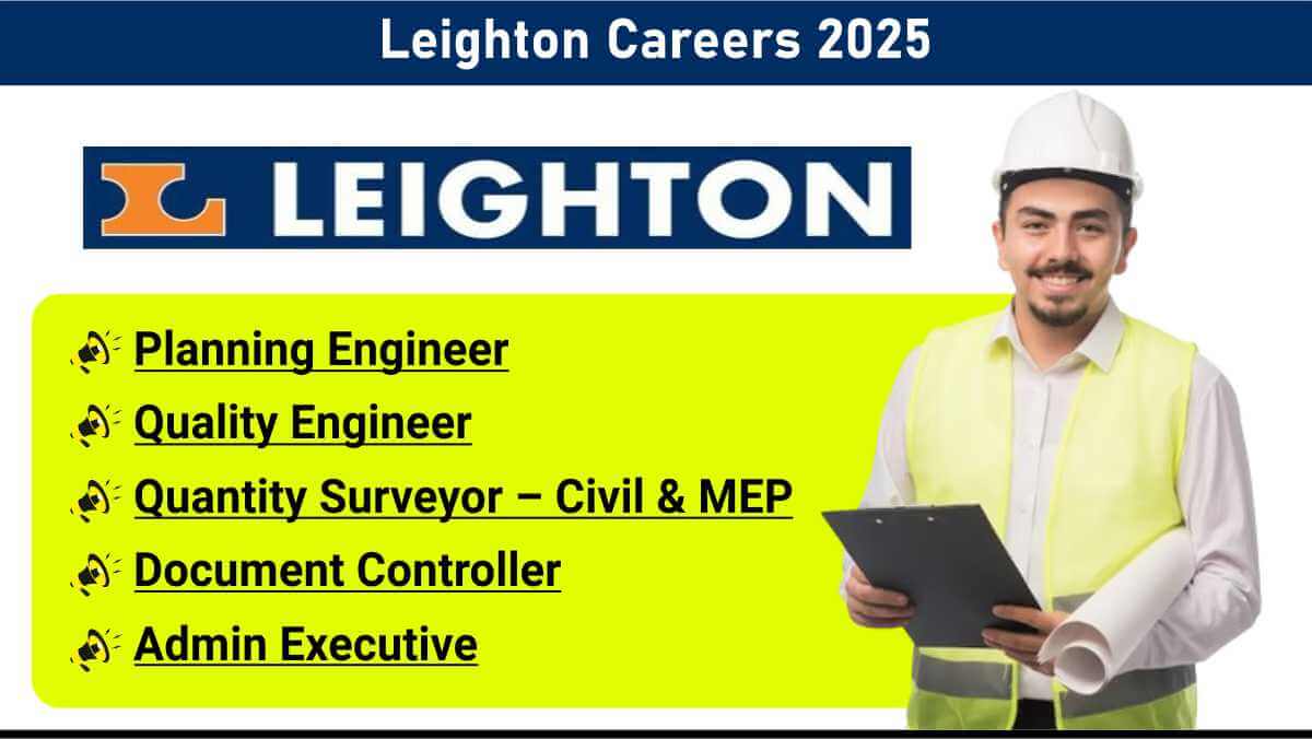Leighton Careers 2025 | Rampura Agucha Project Recruitment