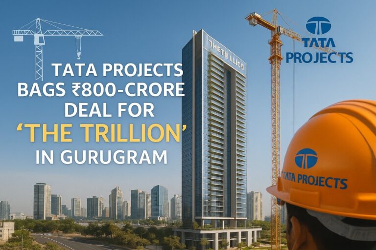 Tata Projects Secures ₹800-Crore Contract to Build “The Trillion” Luxury Residential Tower in Gurugram